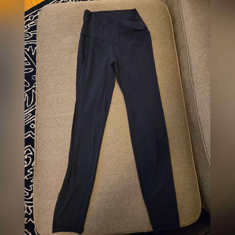 Women's Airie Navy Blue High-Waisted Leggings